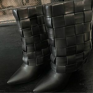 Azalea Wang Leather Boots